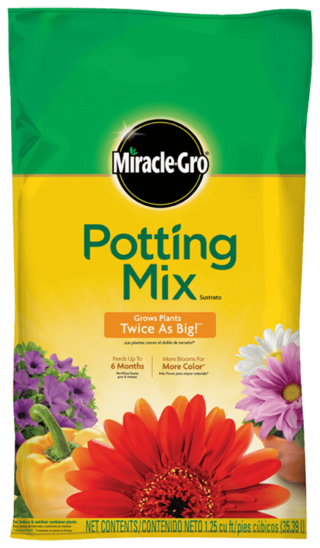 Miracle-Gro Potting Mix with Food