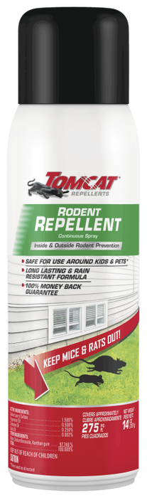 Tomcat® Repellents Rodent Repellent Continuous Spray, 14oz