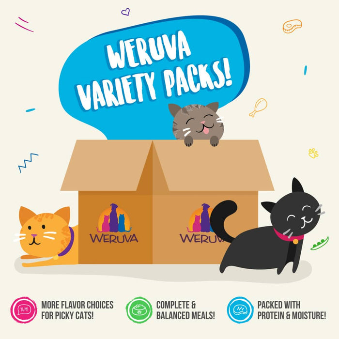 Weruva Meow You Doin'? (Chicken) Variety Pack Cat Food Cans