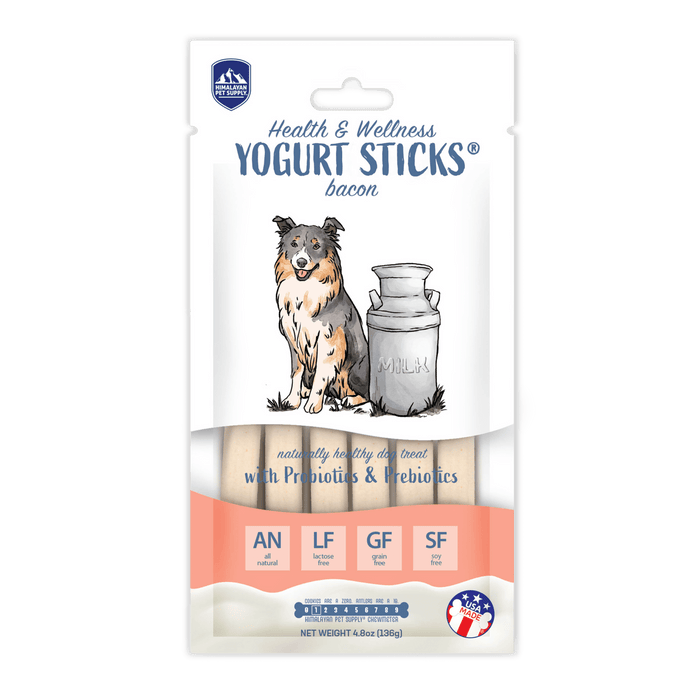 Himalayan Dog Chews Yogurt Sticks, Bacon, 4.8oz