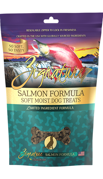 Zignature® Salmon Formula Soft Moist Dog Treats, 4oz