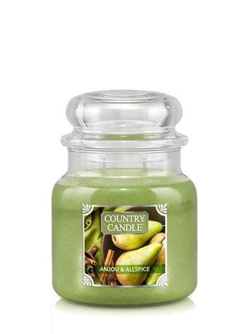 Country Candle by Kringle, Anjou & Allspice, 2-wick Jars