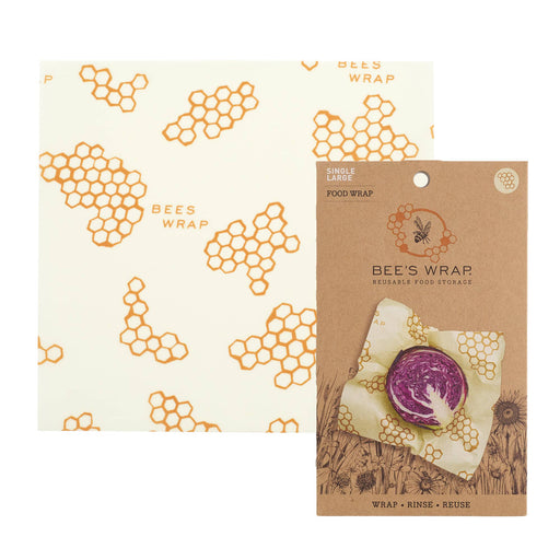 Bee's Wrap - Single Large Wrap - Honeycomb Print