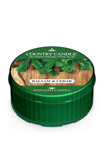 Country Candle by Kringle, Balsam & Cedar, Single Daylight