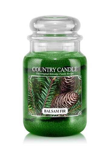 Country Candle by Kringle, Balsam Fir, 2-wick Jars