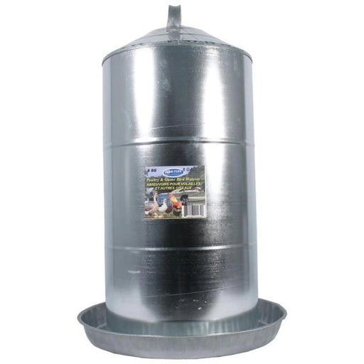 Galvanized Poultry & Game Bird Waterer