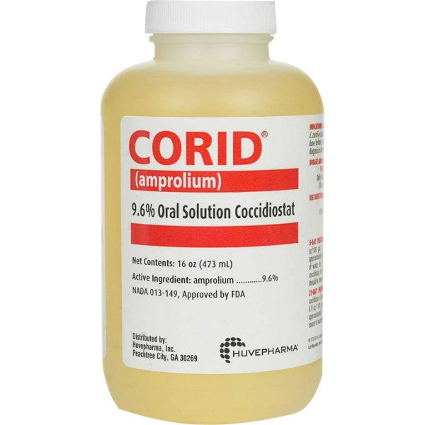 Corid 9.6% Oral Solution for Calves