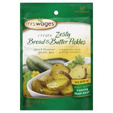Mrs. Wages Create Bread and Butter Pickles Mix