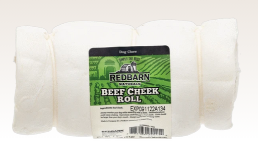 Redbarn Naturals Puffed Beef Cheek Roll