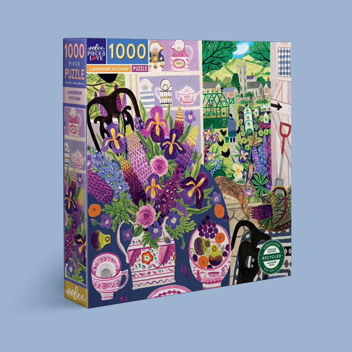 Lavender Kitchen 1000 Piece Square Puzzle