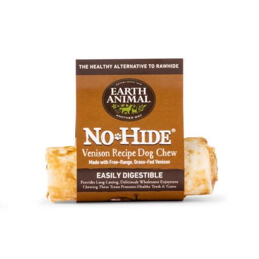 Earth Animal Venison No-Hide® Wholesome Dog Chews- Small, 4"