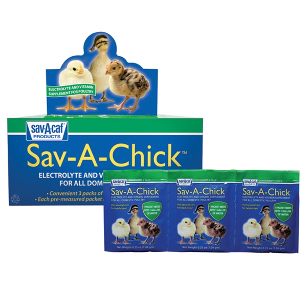 Sav-A-Chick Electrolyte and Vitamin Supplement 3 pack