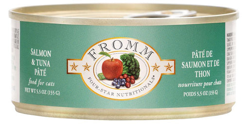 Fromm Four Star Salmon & Tuna Pate Cat Food Can