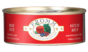 Fromm Four Star Beef Pate Cat Food Can