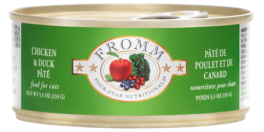 Fromm Four Star Chicken & Duck Pate Cat Food Can