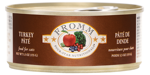 Fromm Four Star Turkey Pate Cat Food Can
