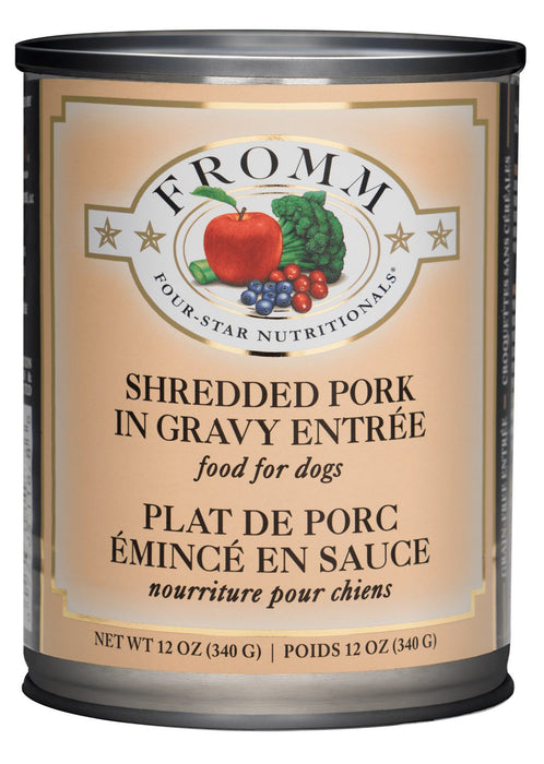 Fromm Four Star Shredded Pork in Gravy Entrée Dog Food