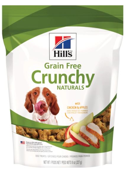 Hill's® Science Diet Grain Free Crunchy Naturals with Chicken & Apples Dog Treats, 8oz