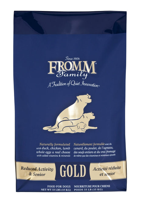 Fromm Gold Reduced Activity & Senior Dry Dog Food