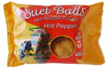 Hot Pepper Blend Suet Balls – Wrapper 4 Pack, 1lb total