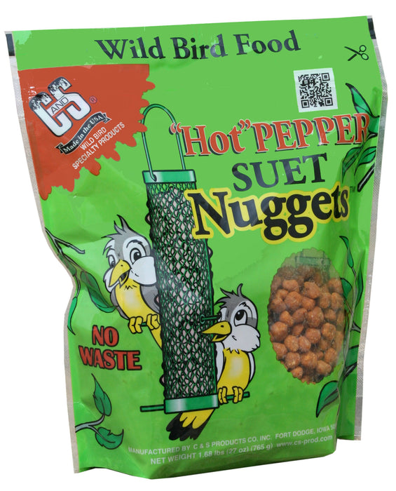 Hot Pepper Suet Nuggets, 27oz