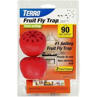 TERRO Fast-Acting Fruit Fly Trap, 2pk