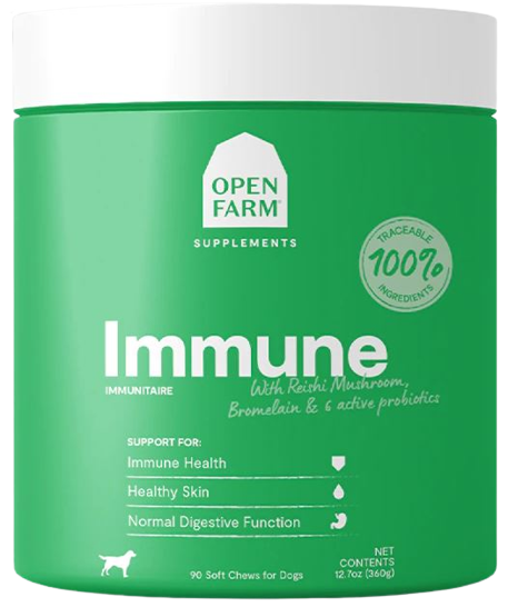 Open Farm Immune Supplement Chews for Dogs