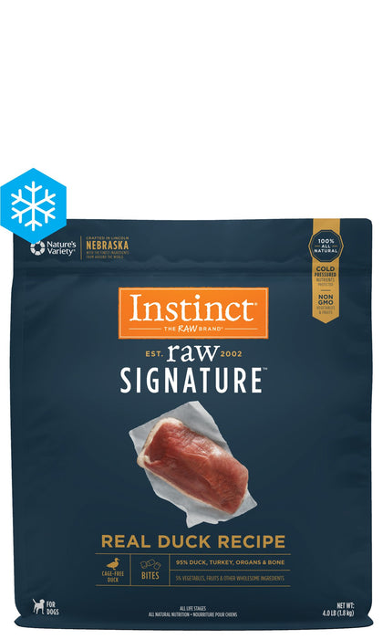 Instinct® Raw Signature™ Frozen Bites Real Duck Recipe