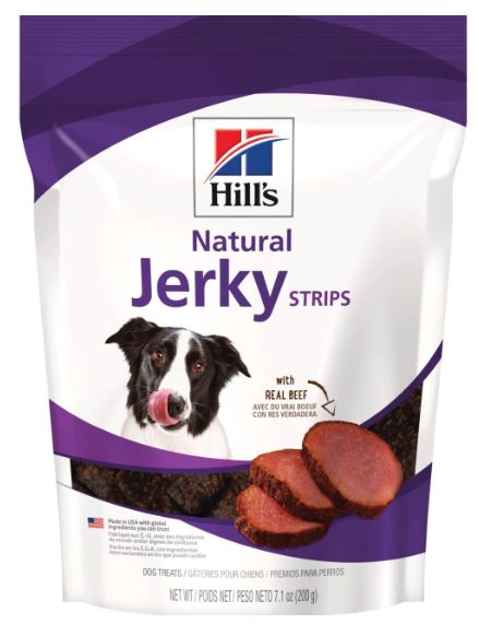 Hill's Science Diet Natural Jerky Strips with Real Beef Dog Treat, 7.1oz