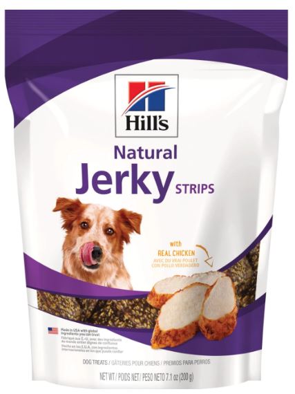 Hill's Science Diet Natural Jerky Strips with Real Chicken Dog Treat, 7.1oz