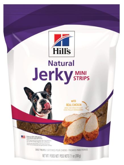 Hill's Science Diet Natural Jerky Mini-Strips with Real Chicken Dog Treat, 7.1oz