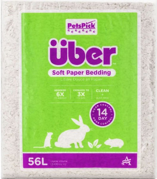 Über Soft Paper Bedding, 56L