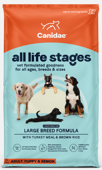 Canidae All Life Stages Large Breed Turkey & Brown Rice Recipe Dry Dog Food