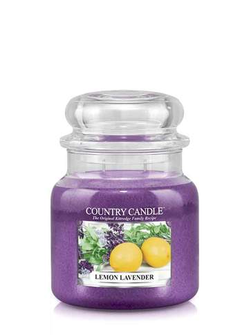 Country Candle by Kringle, Lemon Lavender, 2-wick Jars