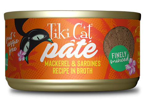 Tiki Cat Grill™ Mackerel & Sardines in Broth, 2.8oz