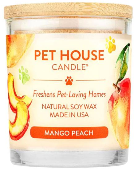 Pet House Candle, Mango Peach