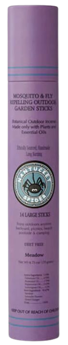 Nantucket Spider Outdoor Garden Incense Sticks, Meadow