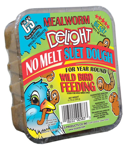 Mealworm Delight No Melt Suet Dough