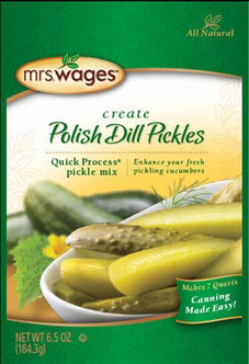 Mrs. Wages Create Polish Dill Pickles Mix