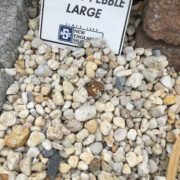 Stone Natural Ocean Pebble, Large, 50lbs
