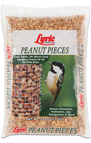 Lyric Peanut Pieces Bird Food, 5lbs