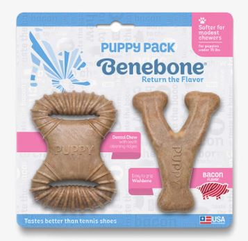 Benebone Dental Chew / Wishbone Puppy Pack