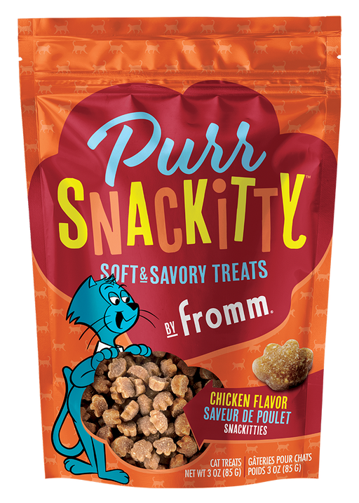 Fromm Purrsnackitty Soft & Savory Cat Treats, Chicken, 3oz
