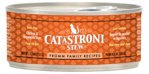Fromm Family Recipes Cat-A-Stroni Stews Chicken & Vegetables Canned Cat Food