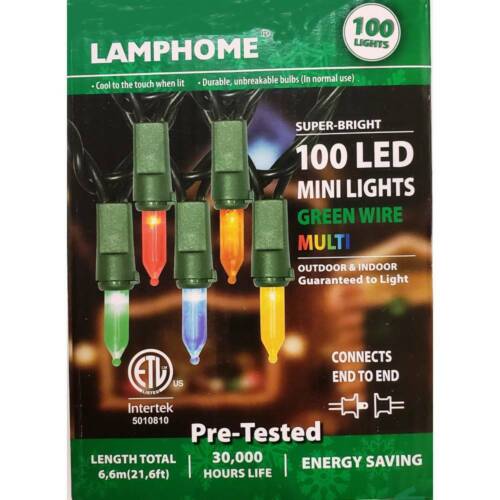 100 Multi LED M5 Mini Light Set