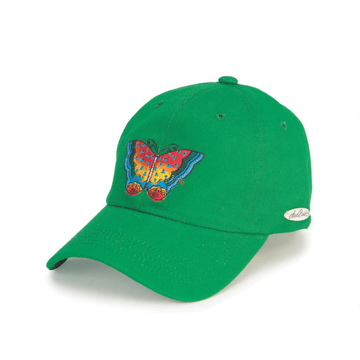 Embroidered Butterfly Cap