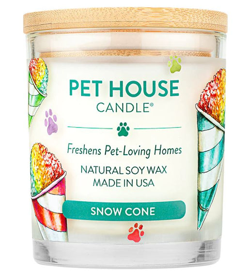 Pet House Candle, Snow Cone