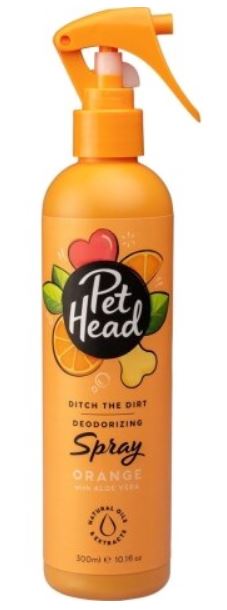 Pet Head Ditch the Dirt Deodorizing Spray, Orange, 10.1oz
