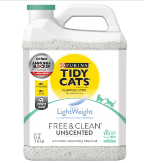 Tidy Cats LightWeight Free & Clean Unscented 8.5lb