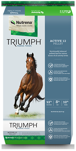 Nutrena Triumph Active 12 Pellet Horse Feed
